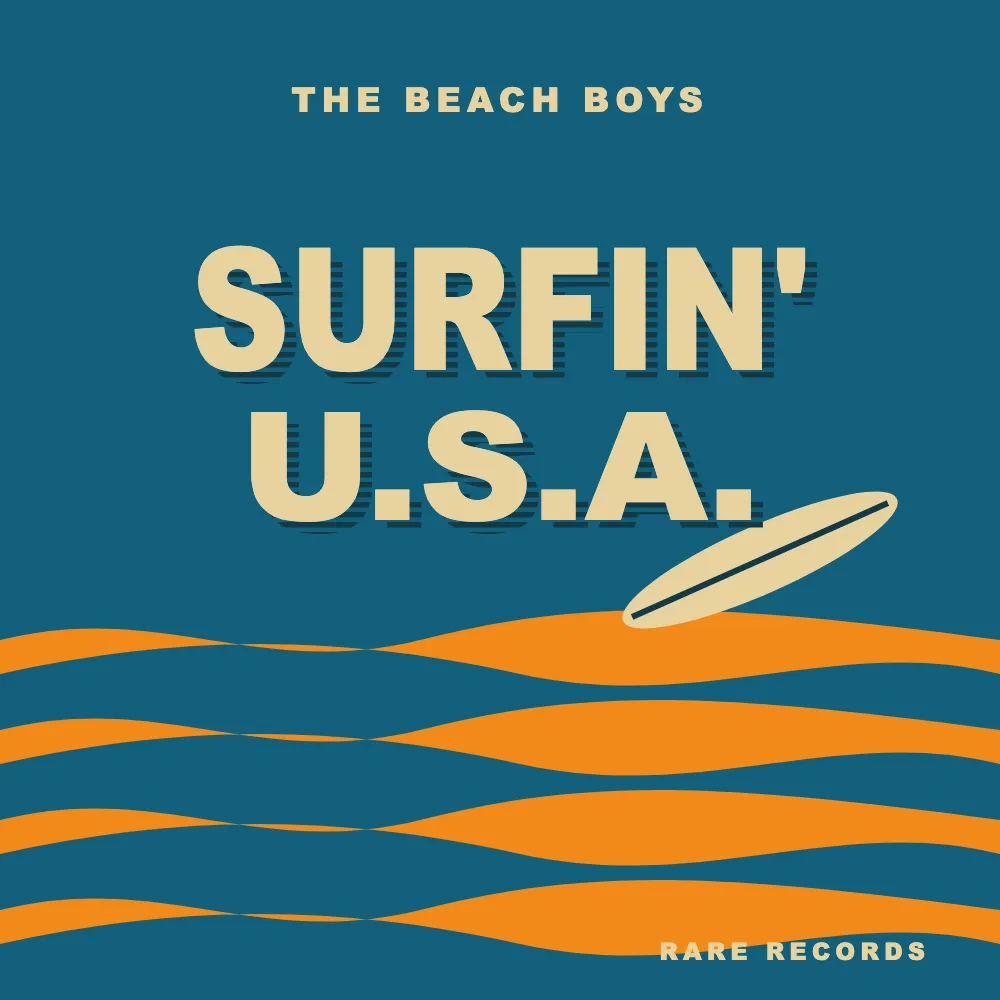 Copertina omaggio Rare Records: Surfin' U.S.A.
