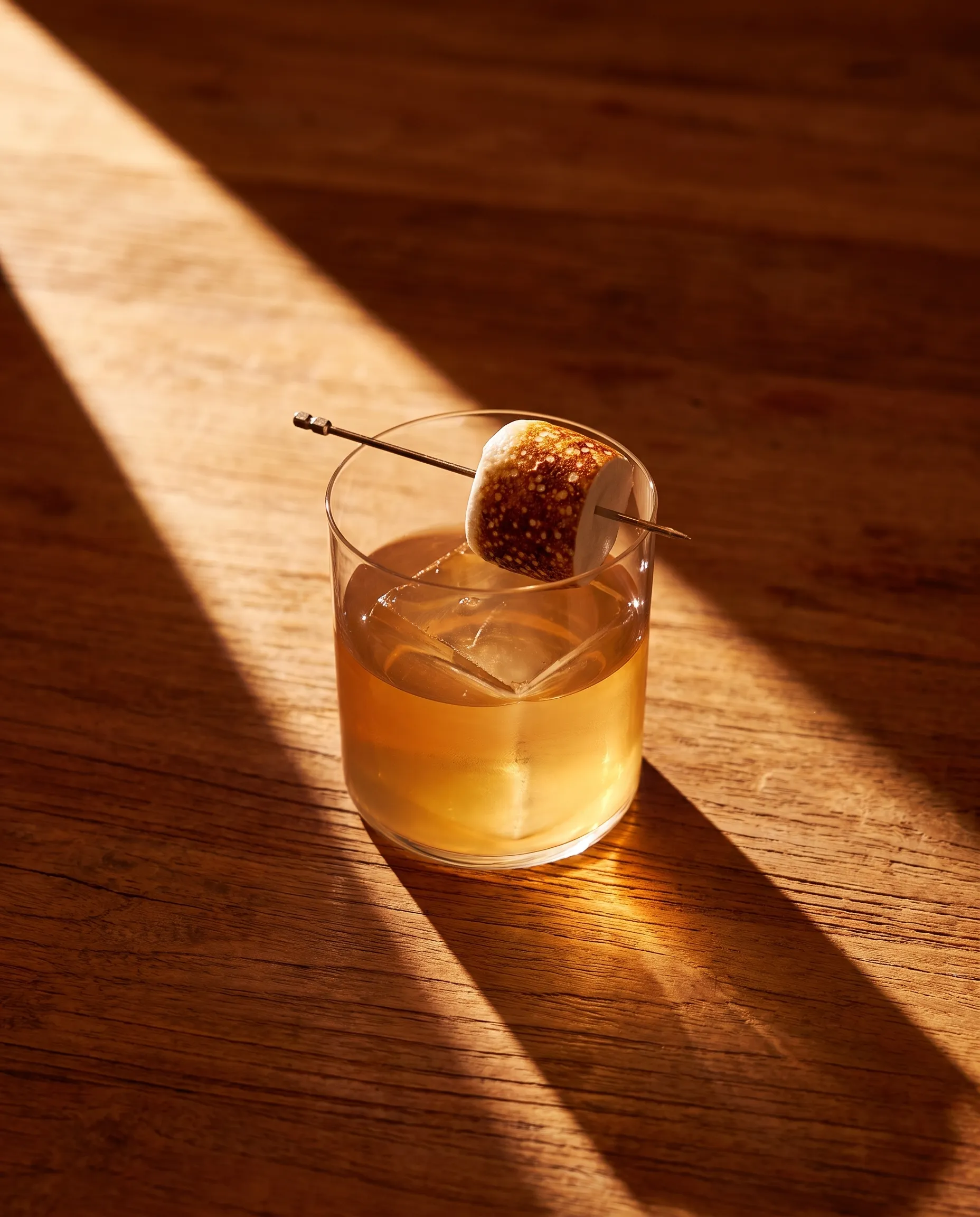 Take Me Home in tumbler basso con garnish su pick